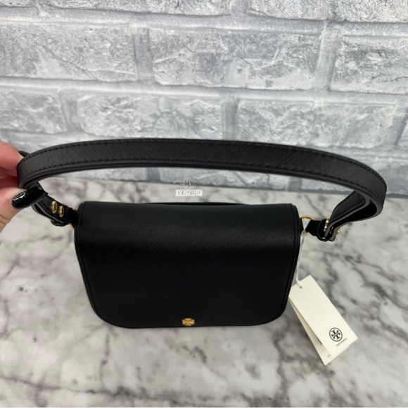 Tory Burch Emerson Crossbody & Shoulder Bag In Black - Picture 5 of 11